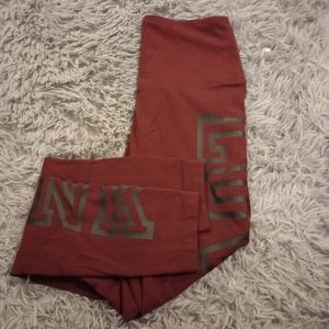 Vs pink leggings size S